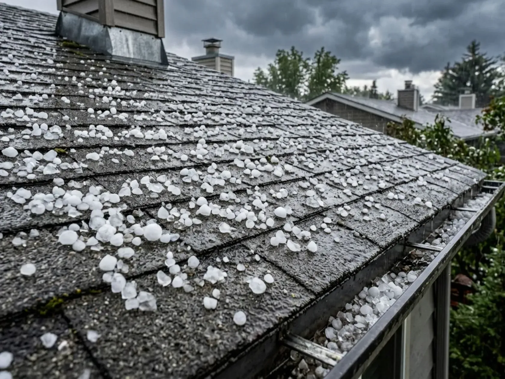 Hail damage