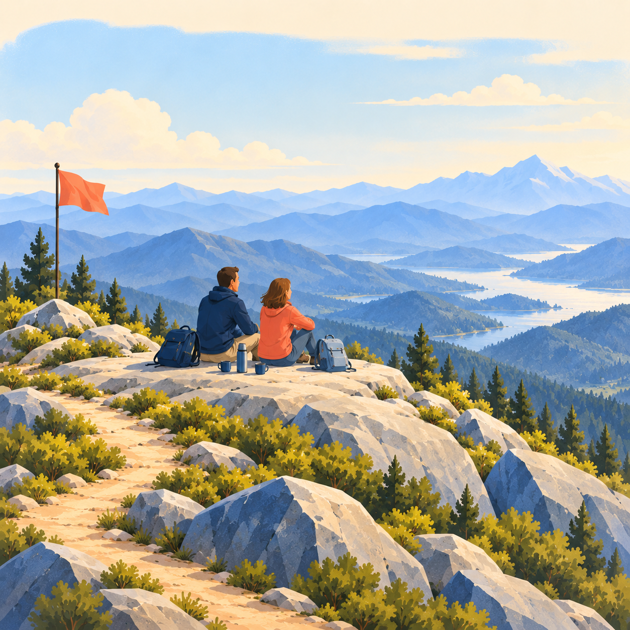 Together at the summit