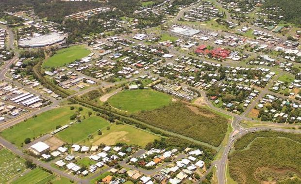 Aerial View of a Town With Residential Housing — All Class Liquid Waste in Goombungee, QLD