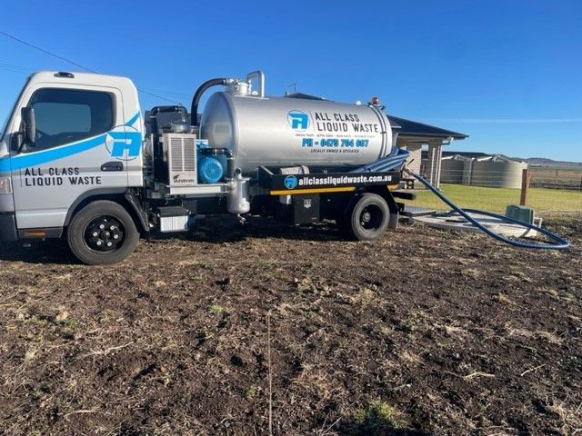 Truck and Septic Tank Cleaning — All Class Liquid Waste in Oakey, QLD
