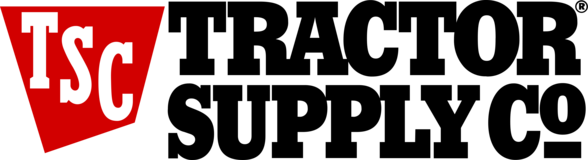 Tractor Supply Co. logo: red and white