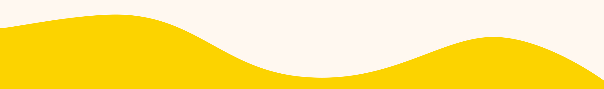 Yellow waveform against a white background.