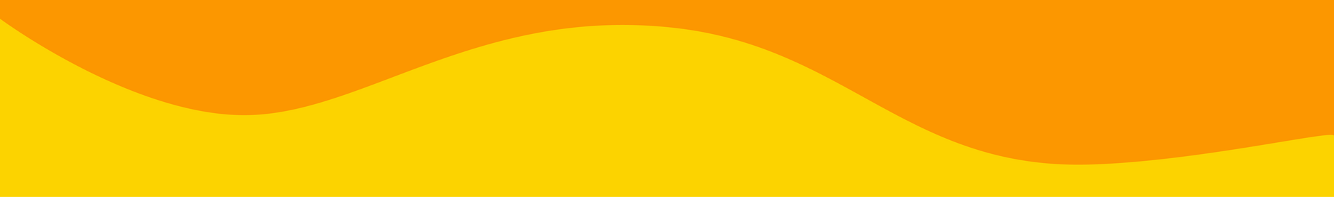 Yellow and orange gradient with a wavy edge between the colors.