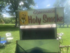 Grill stand