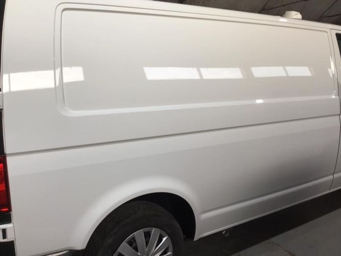 White Van, PW Body Repairs customer