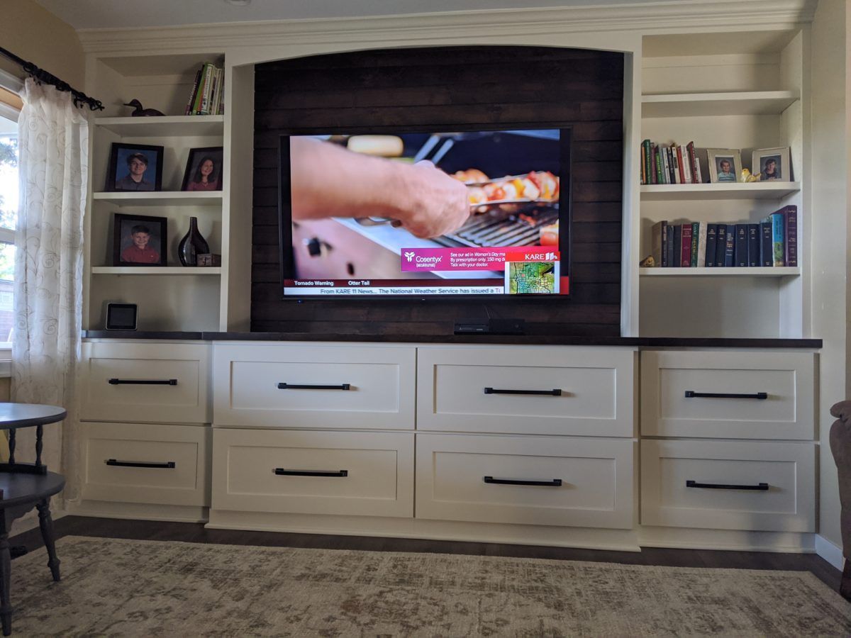 Living Room Cabinets | Nerstrand, MN | Nerstrand Custom Cabinets