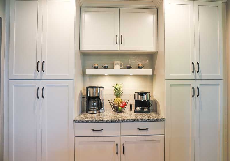 Kitchen with White Cabinets | Nerstrand, MN | Nerstrand Custom Cabinets