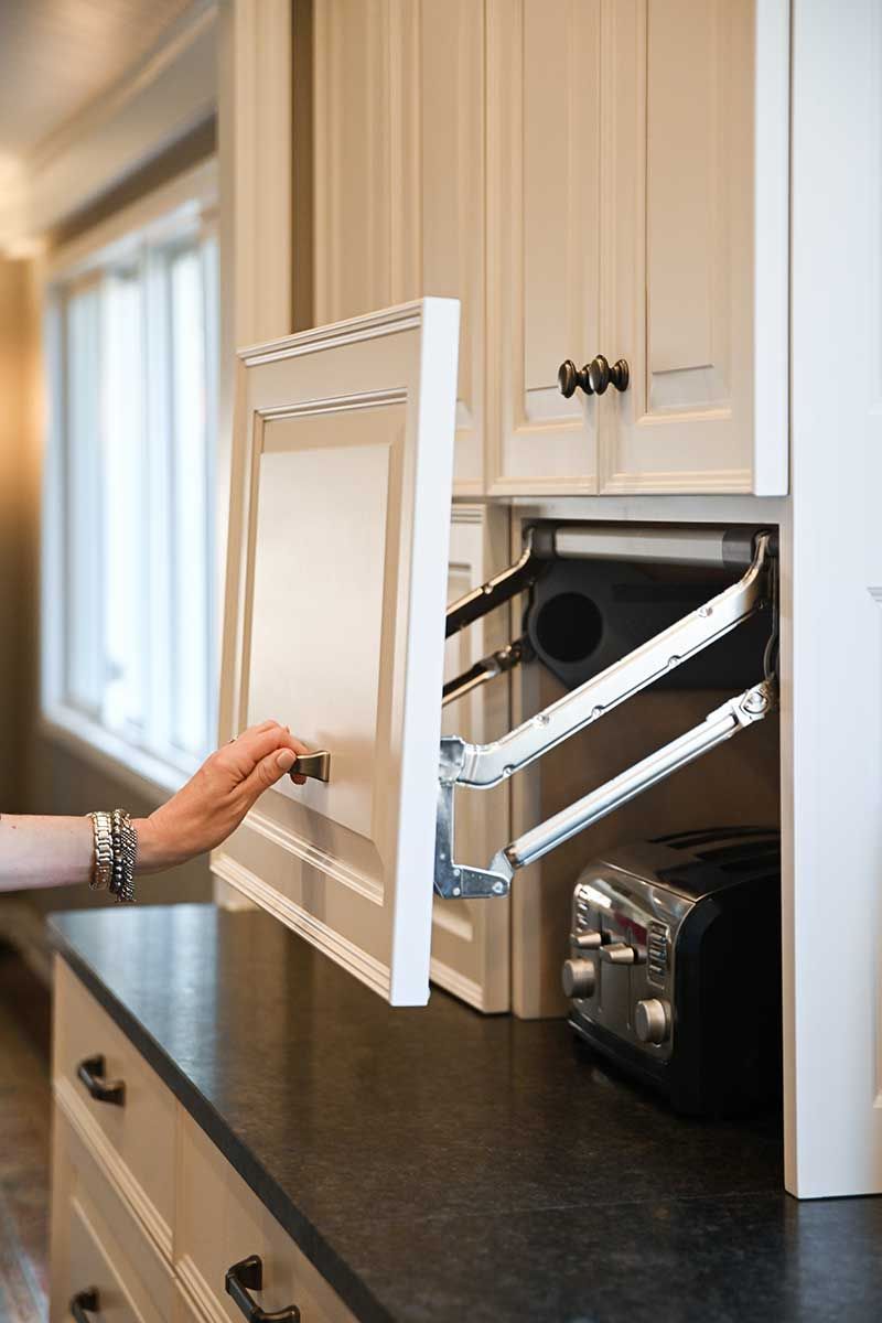 Cabinet Door in a Kitchen | Nerstrand, MN | Nerstrand Custom Cabinets