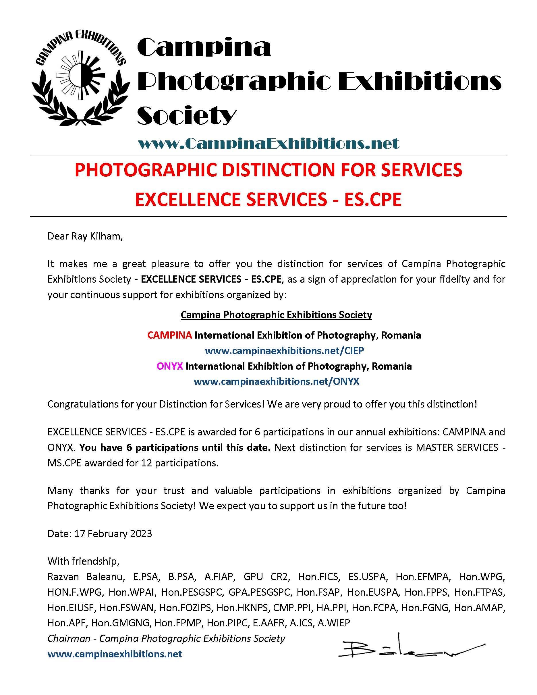 award