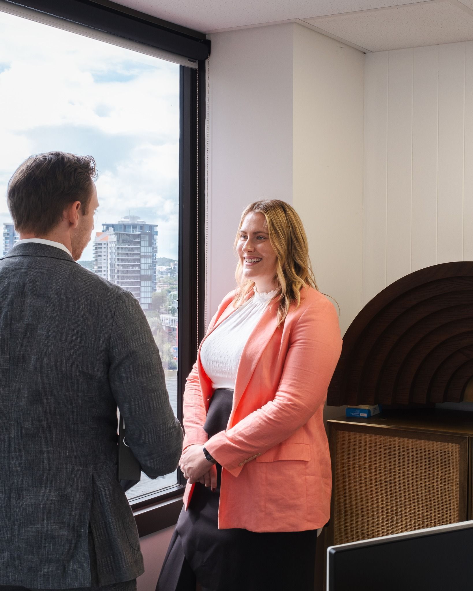 Jag & Sarah-Jane Macdonald - Macdonald Law Toowoomba Office - Working with a view