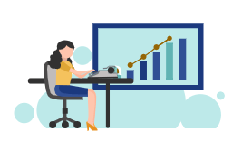 woman working