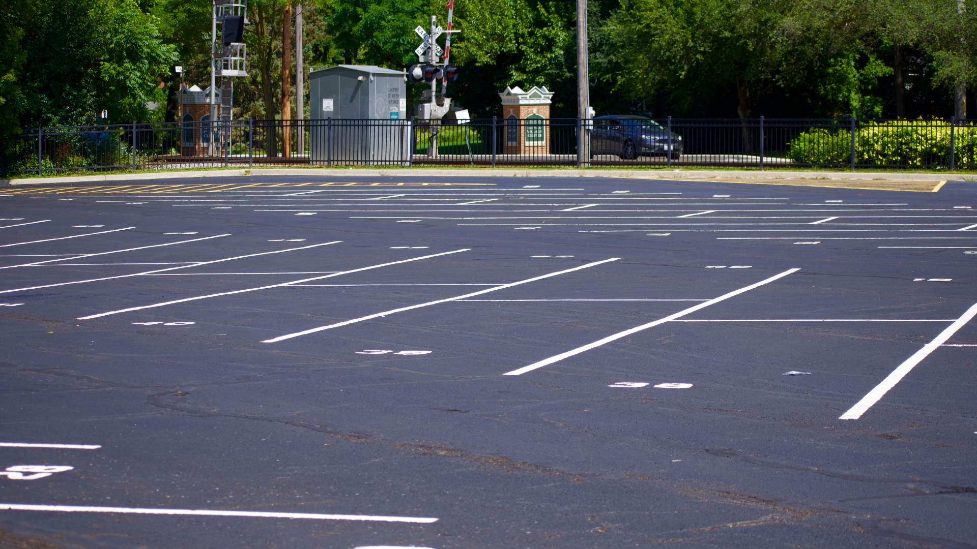 seal coat parking area