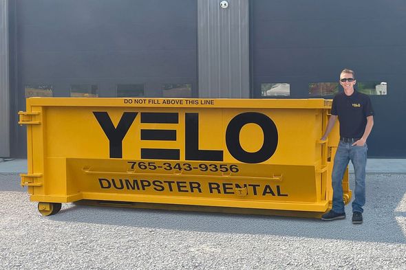 12 yard dumpster