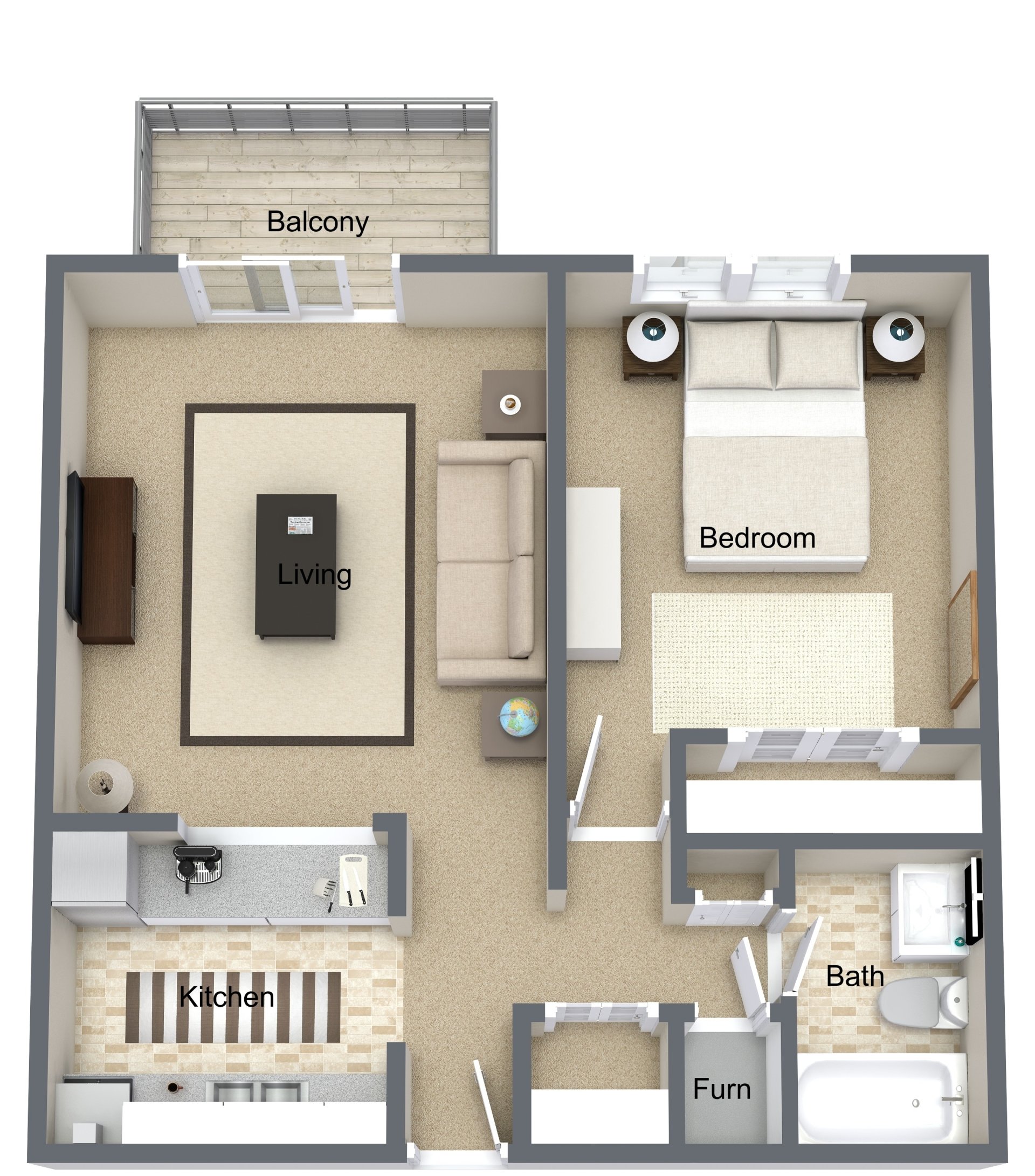 Crosswinds Apartments in the heart of Omaha!