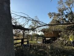 Cleanup From Hurricane Milton - Columbus, OH - JJ's Family Tree Service