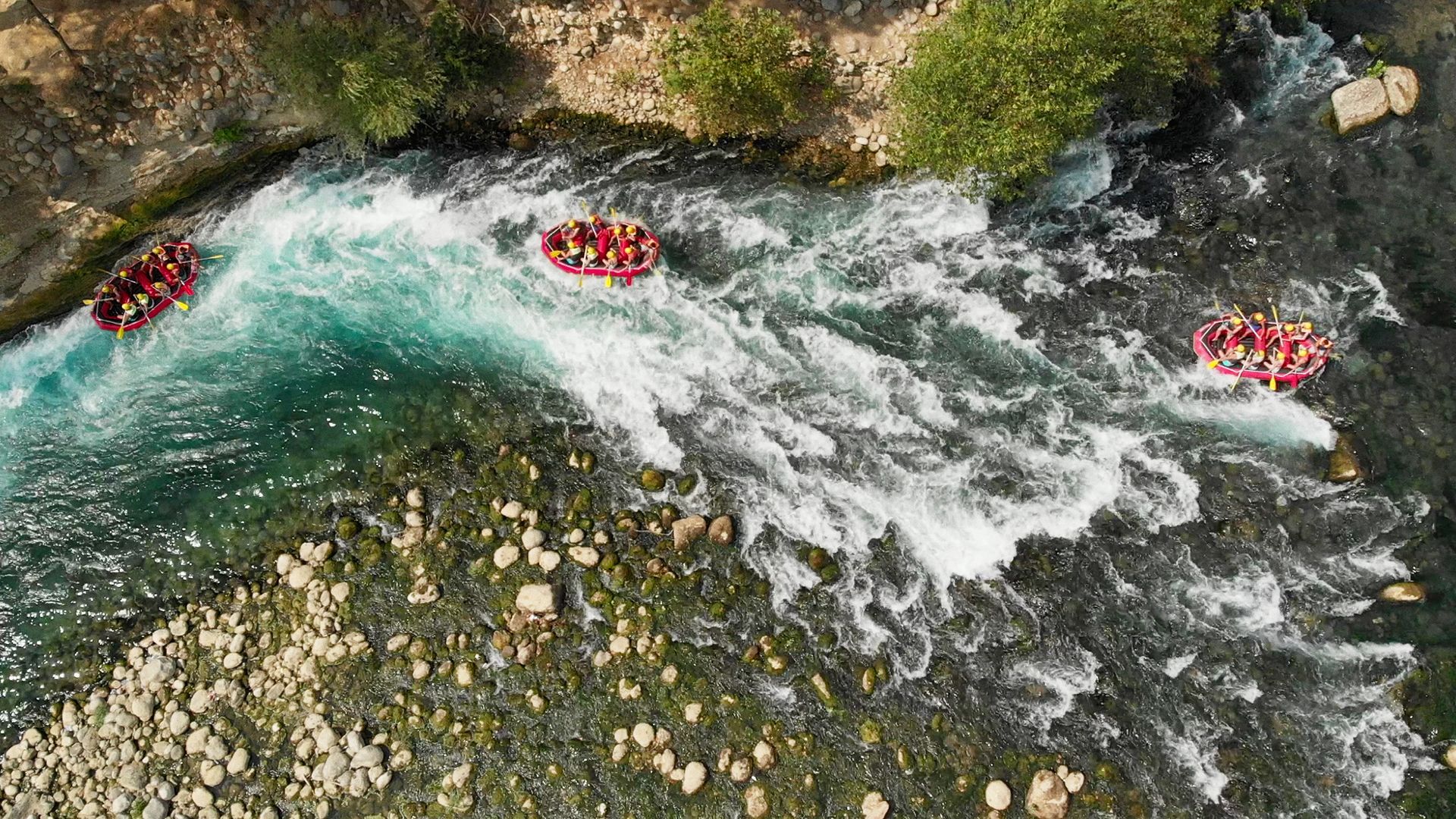 Top 5 Places to Rafting in Antalya