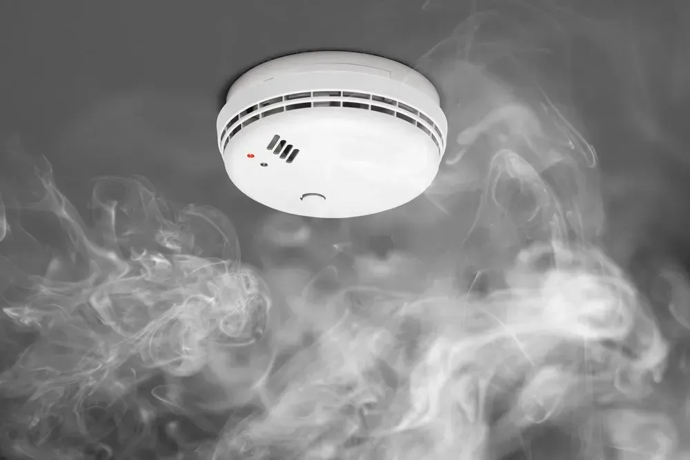 Smoke Detector on Ceiling — Hazlec Services Pty Ltd in Rockyview, QLD