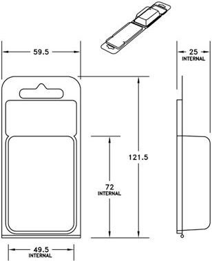 Clamshell FOR1732A