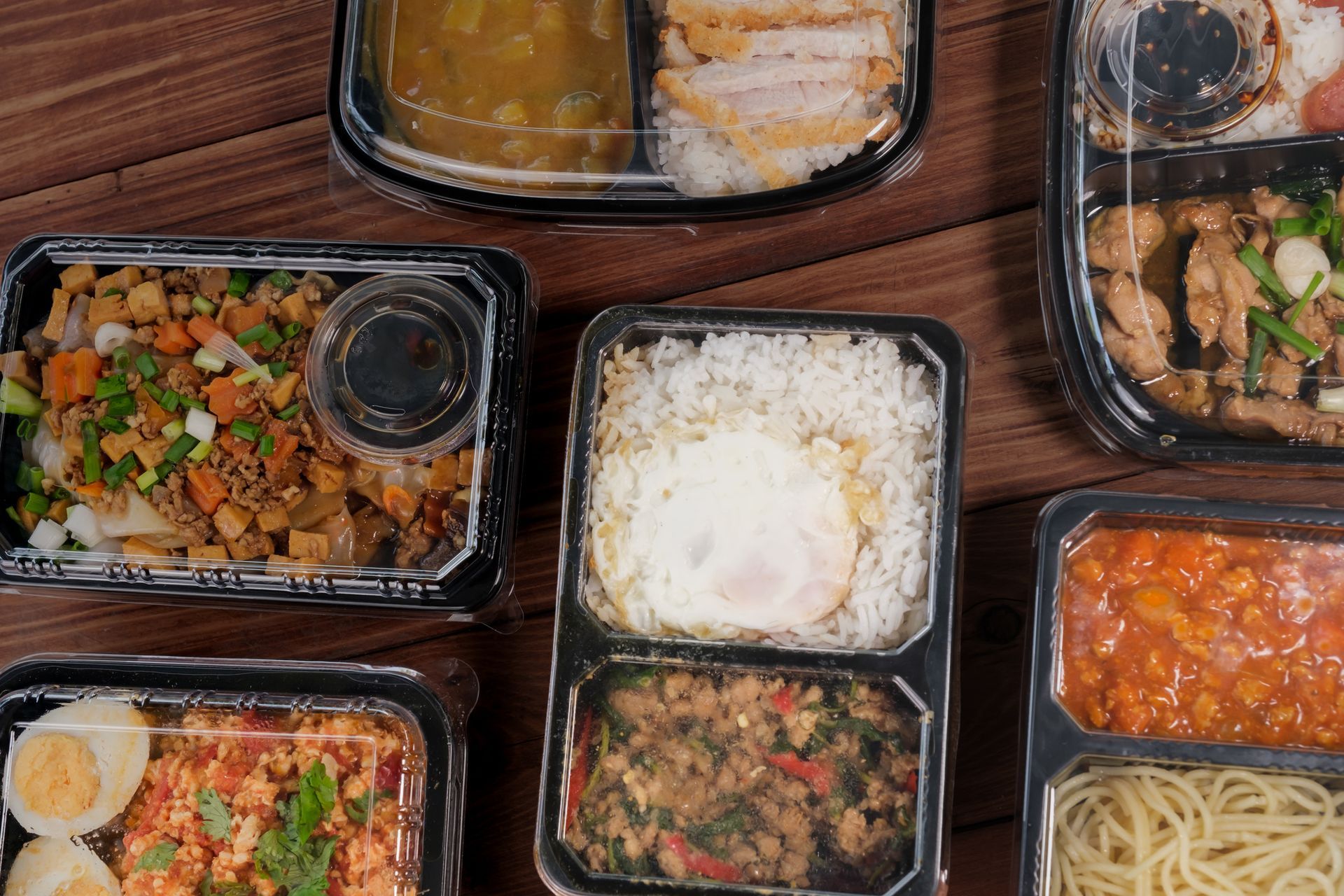 Food plastic package on a coloured background. Food plastic package on a coloured background.