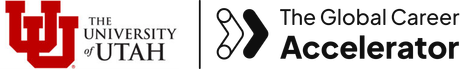 Utah and The Global Career Accelerator logos