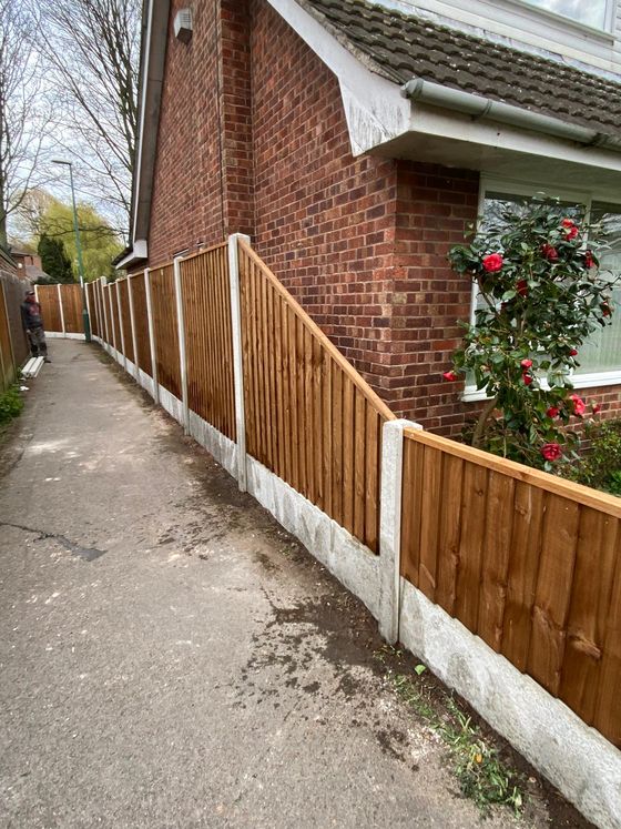 Fencing York 30 meters of new fencing in Copmanthorpe York