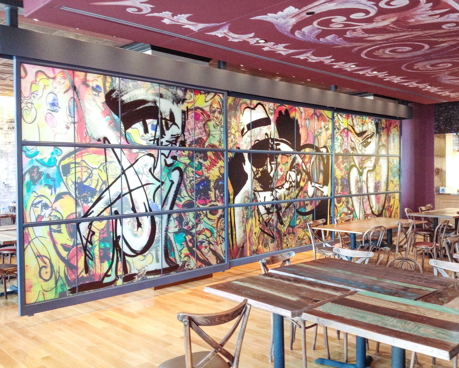 Glass Surfaces/Partition graphics