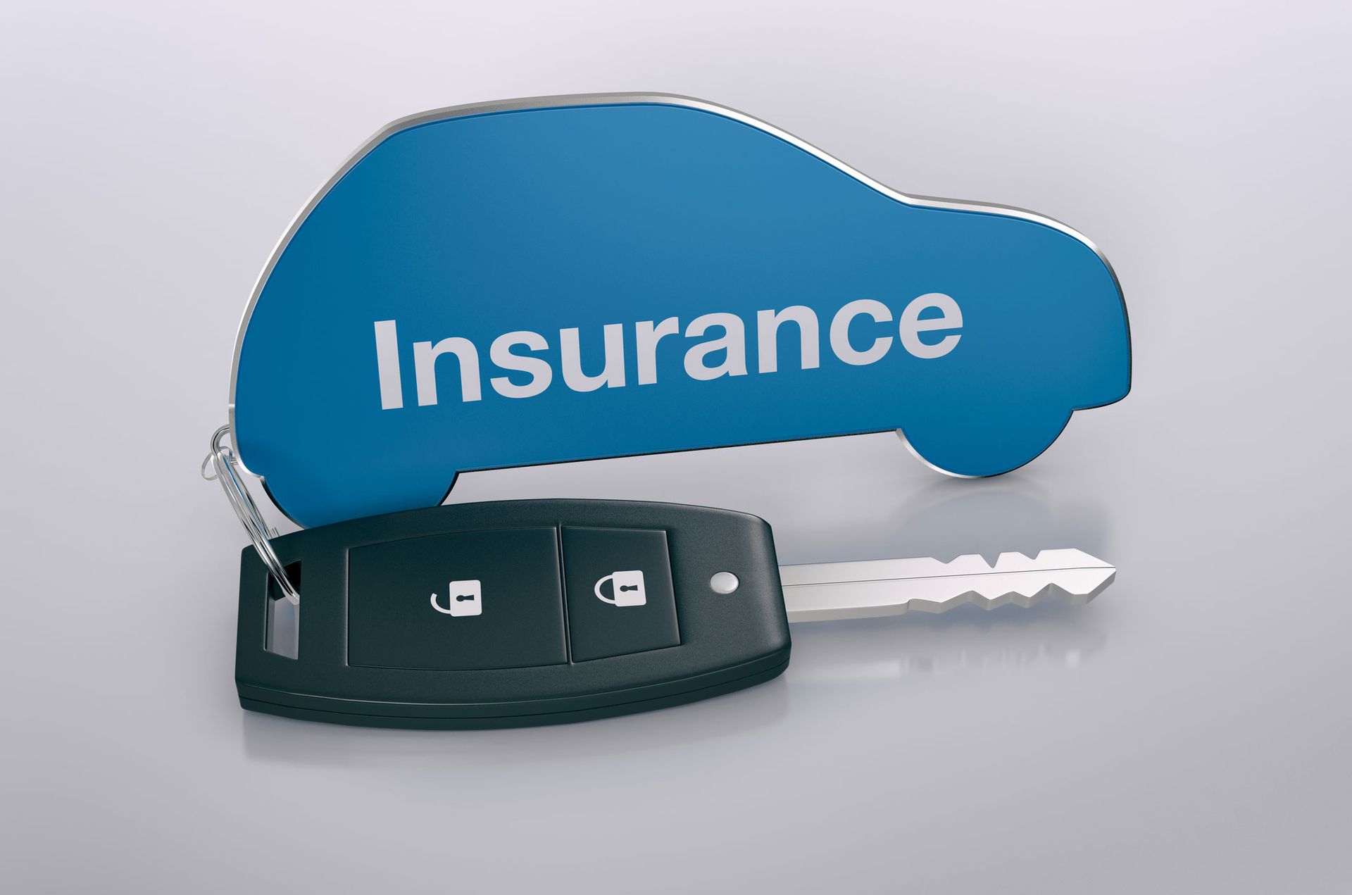 Auto insurance keychain from DA Insurance Brokers in Escondido, CA, offering affordable car insuranc