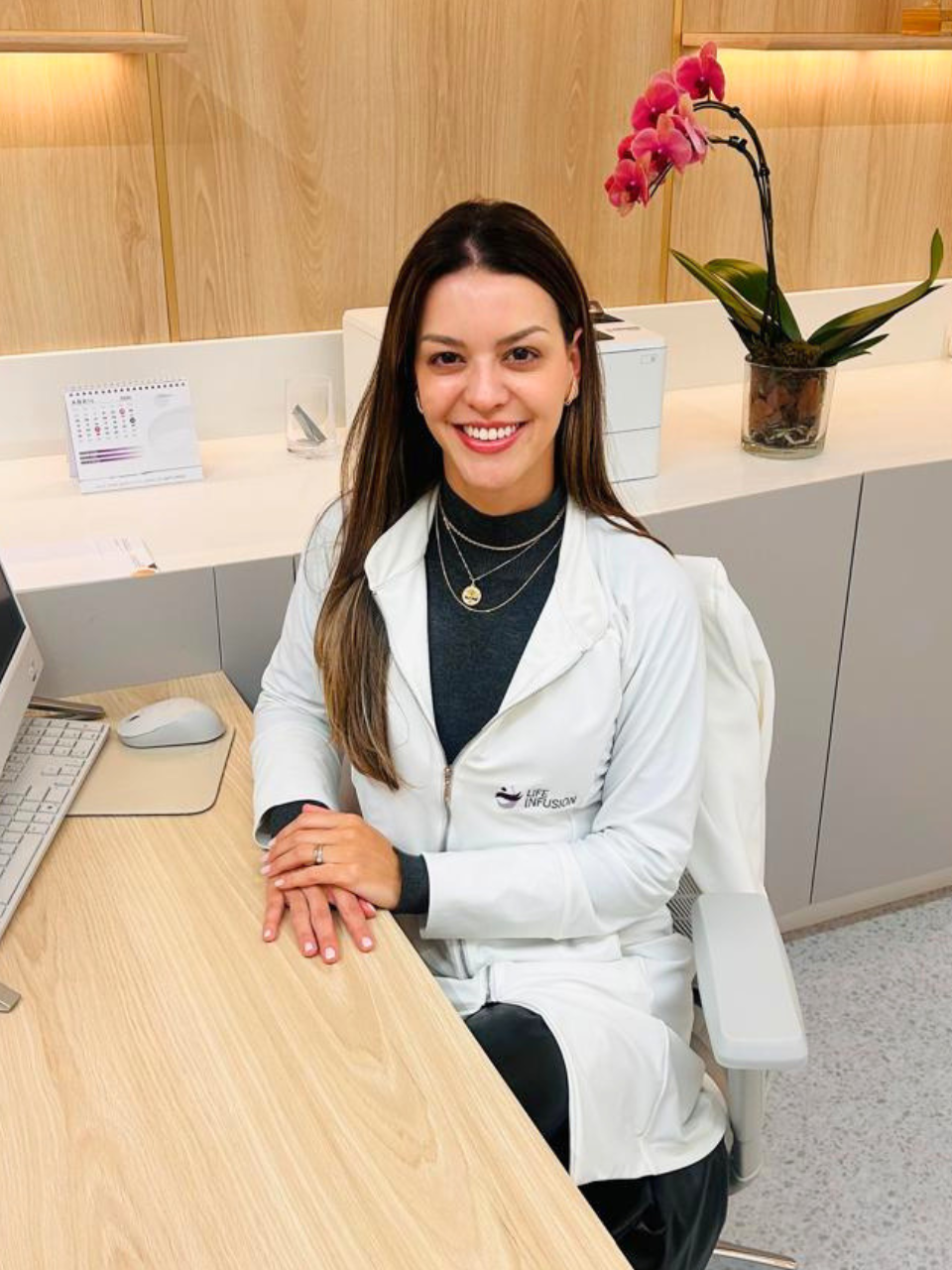Carina Brandão - Nutricionista - CRN 35878 da Life Infusion