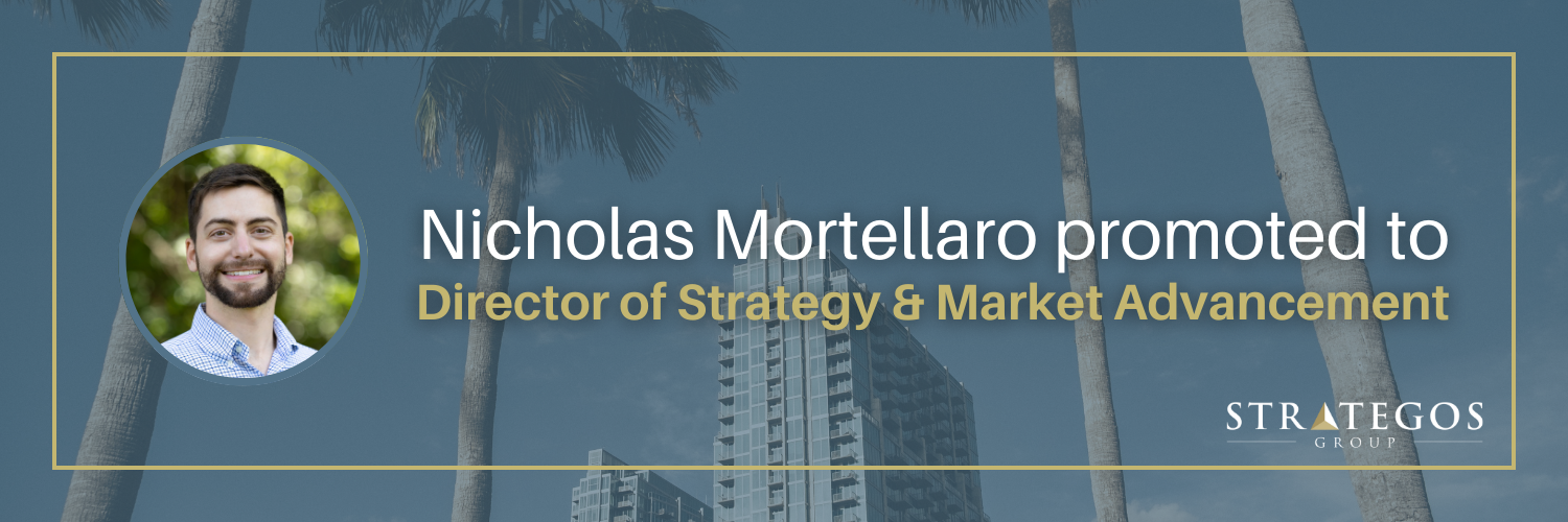 Nicholas Mortellaro Promoted to Director of Strategy & Market Advancement | Strategos Group