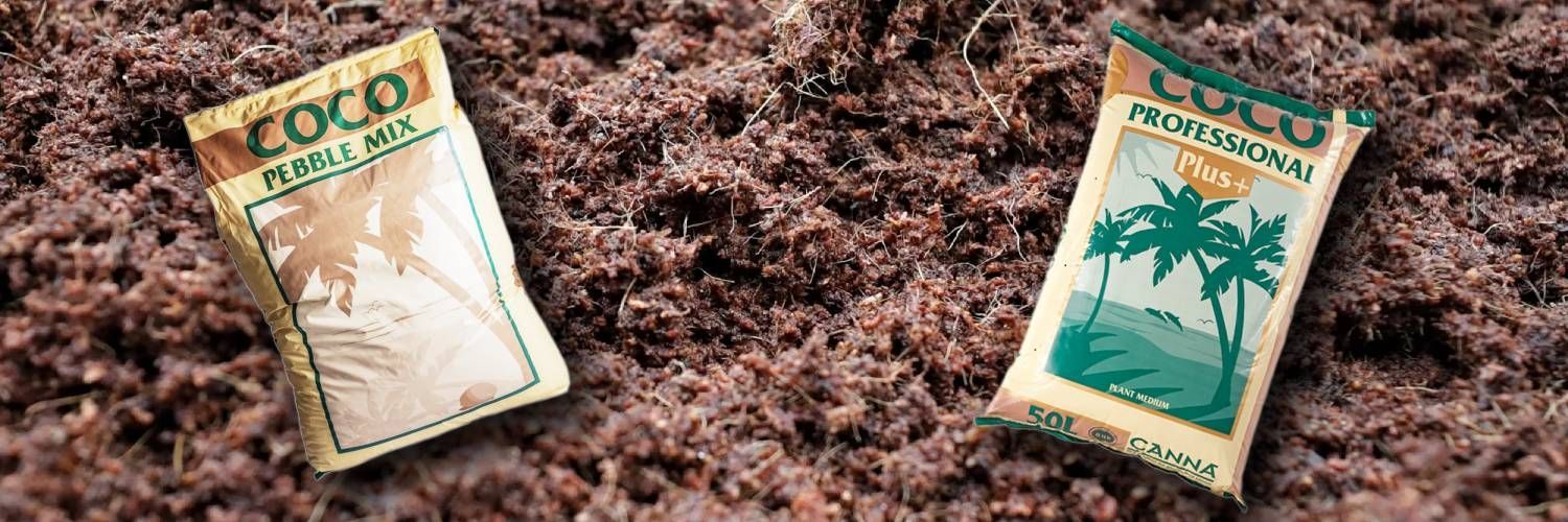 Canna coco products for hydroponic plant growth