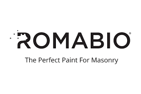 Romabio paint logo with text