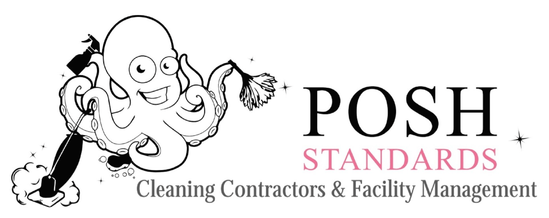 Posh Standards Logo of octopus cleaning