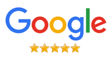 A google logo with four stars on it