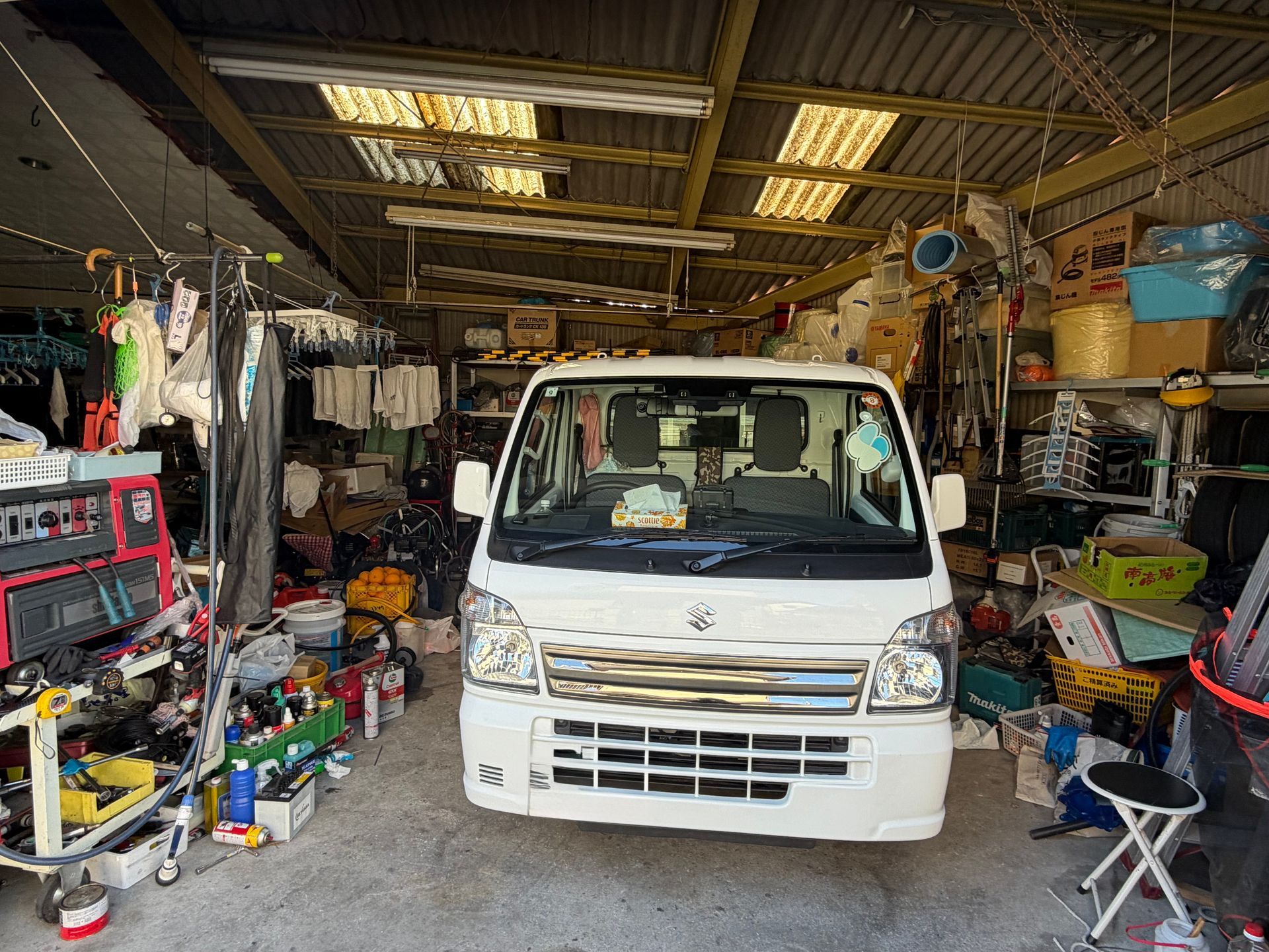 Garage of neighbour