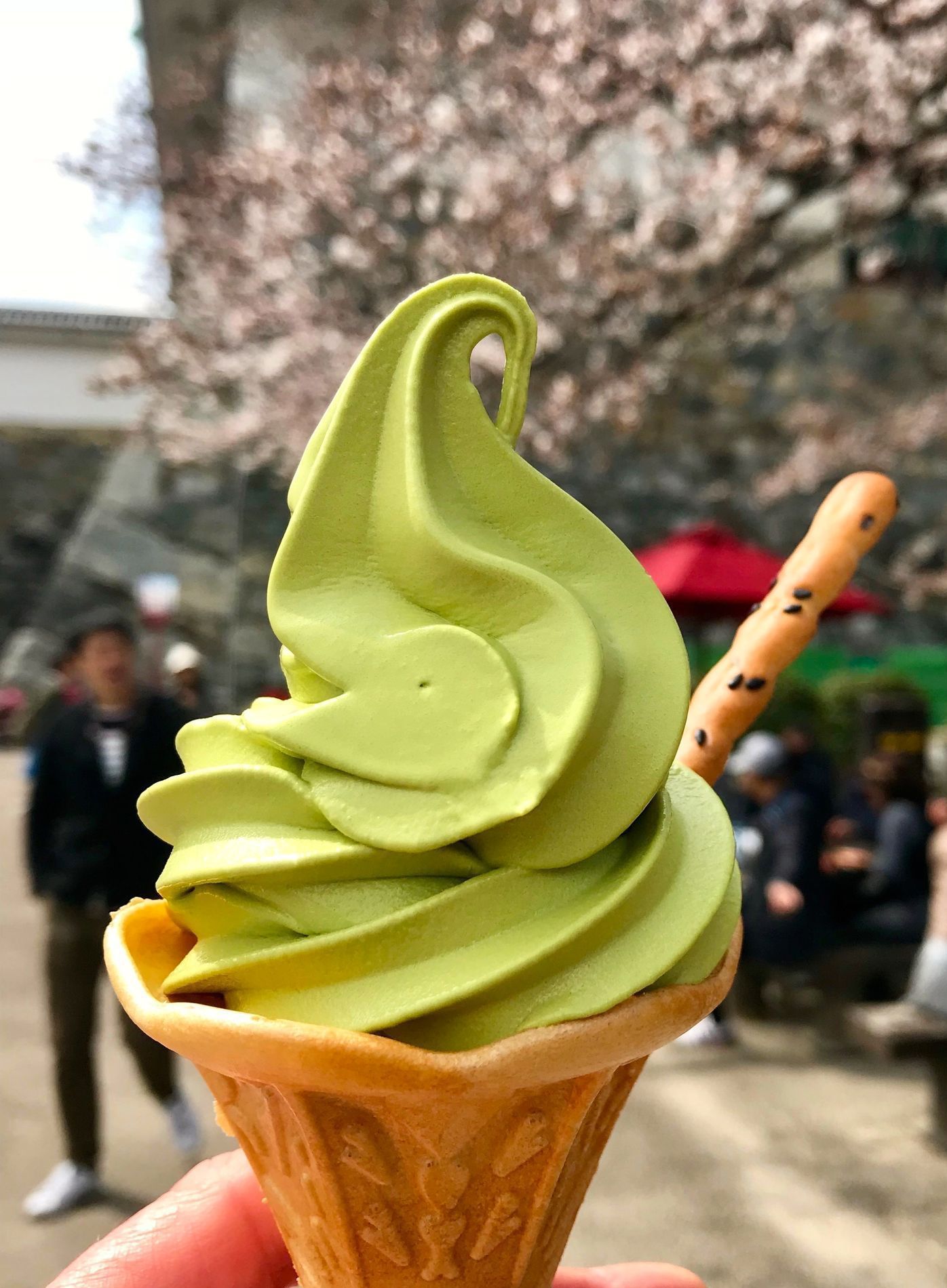 matcha soft ice