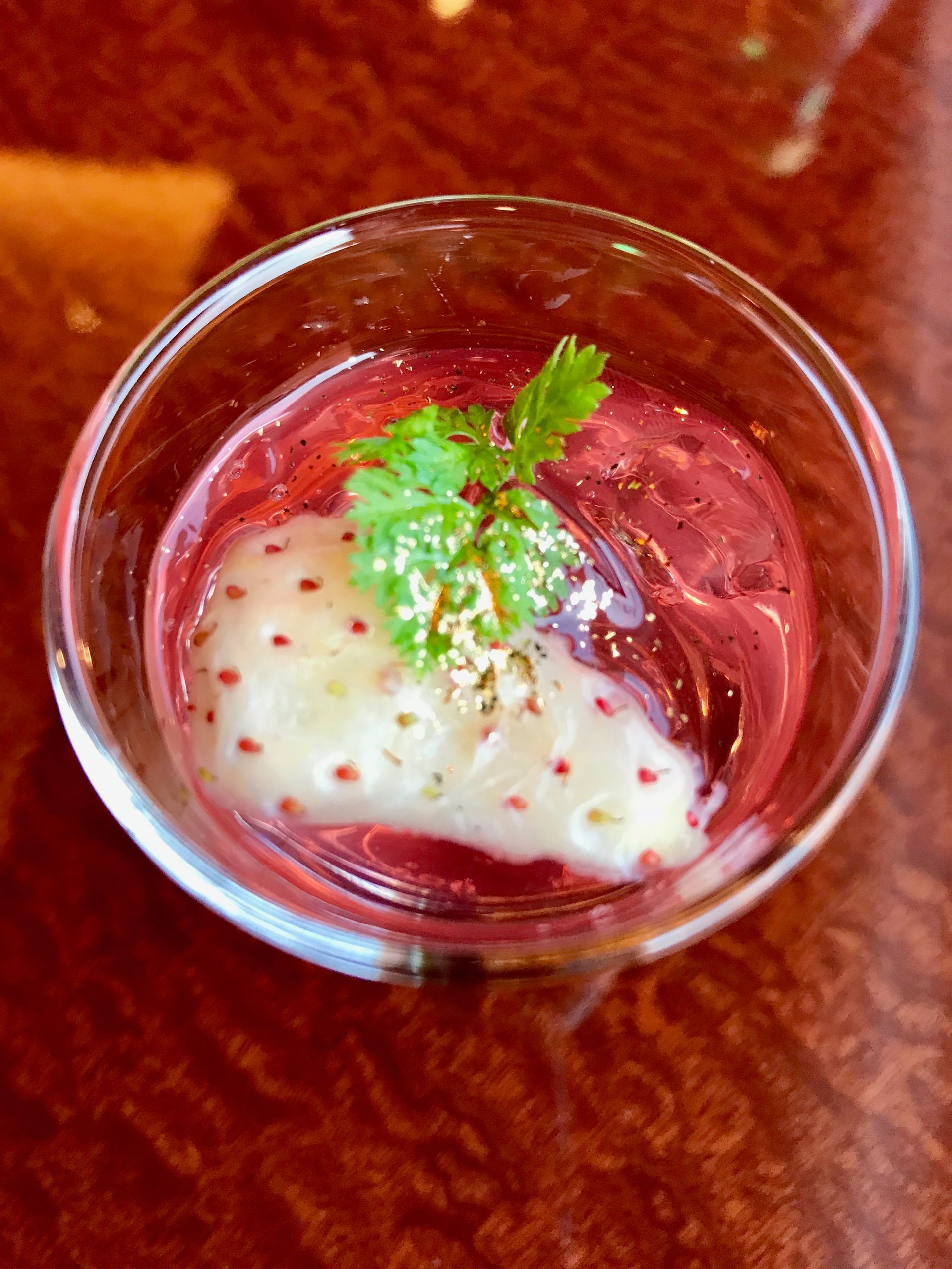 jelly and white strawberry