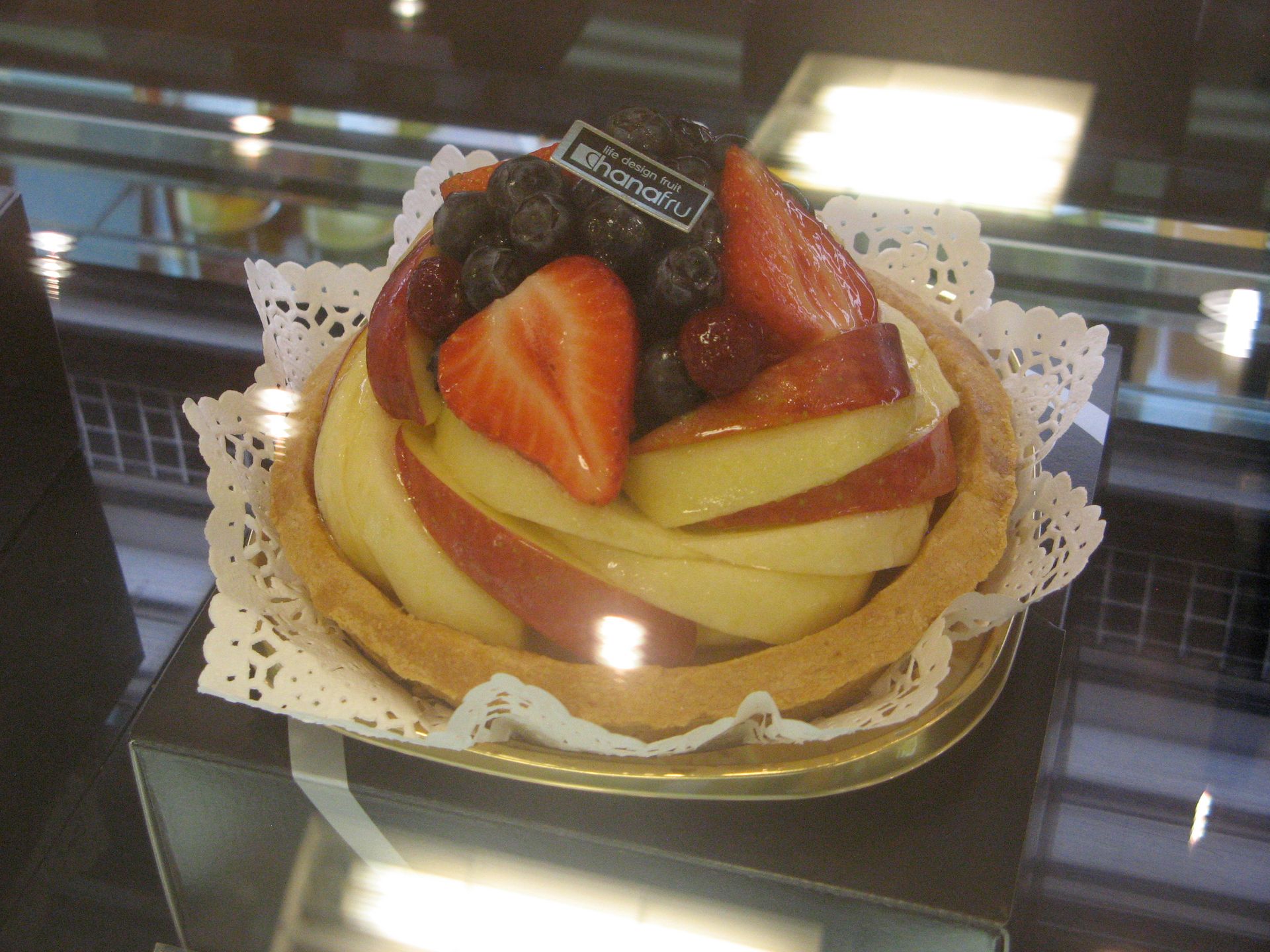 fruit en jelly tart