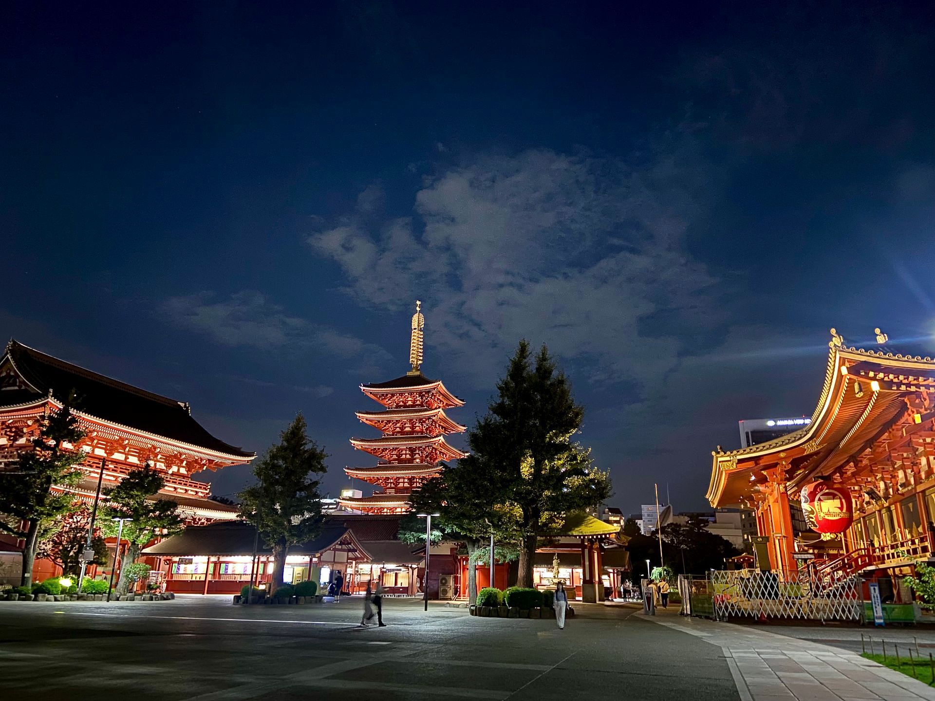 Sensoji in de avond Sensoji by night