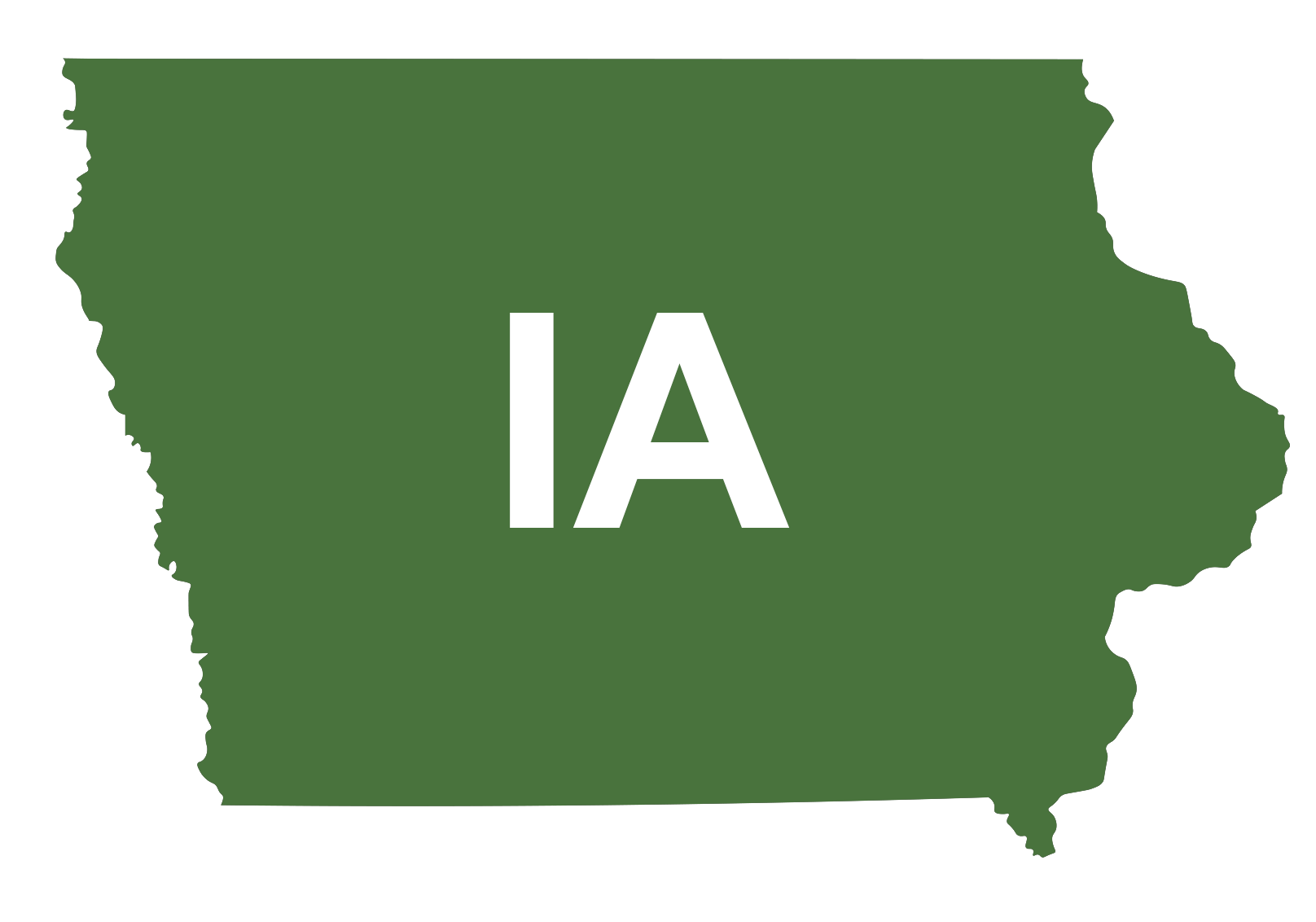 Iowa Map