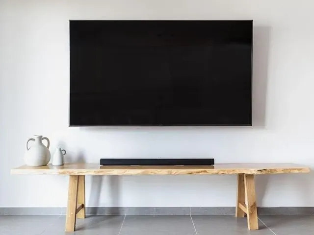 Derbyshire Joinery Specialists contemporary media wall
