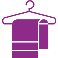 Purple Towel