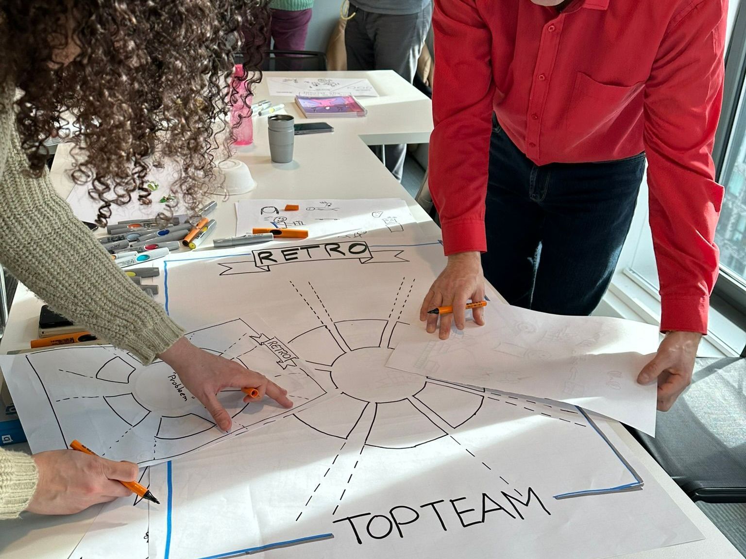 zakelijk tekenen voor scrum masters