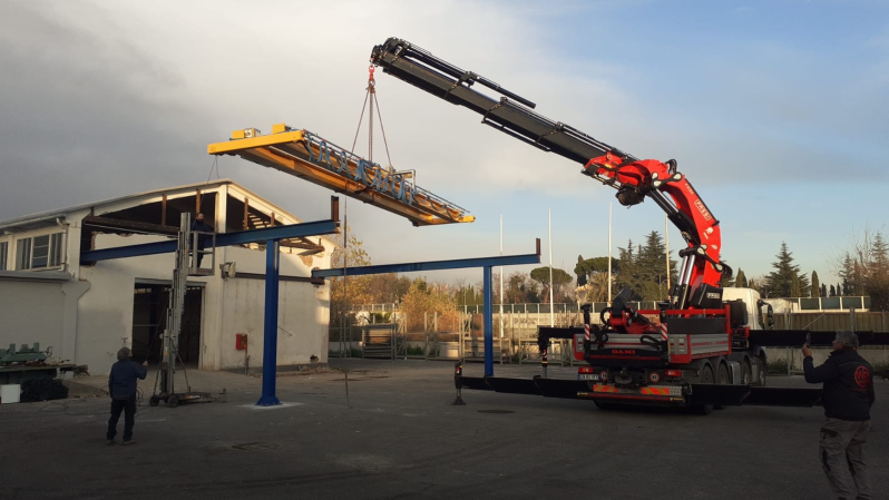 autogru su camion