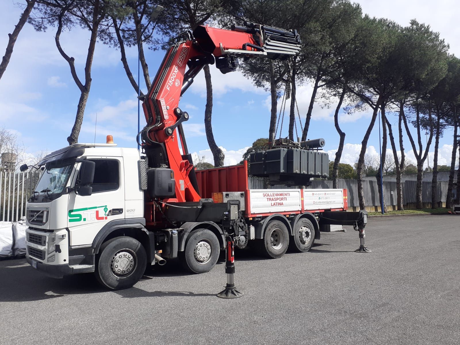 autogru su camion