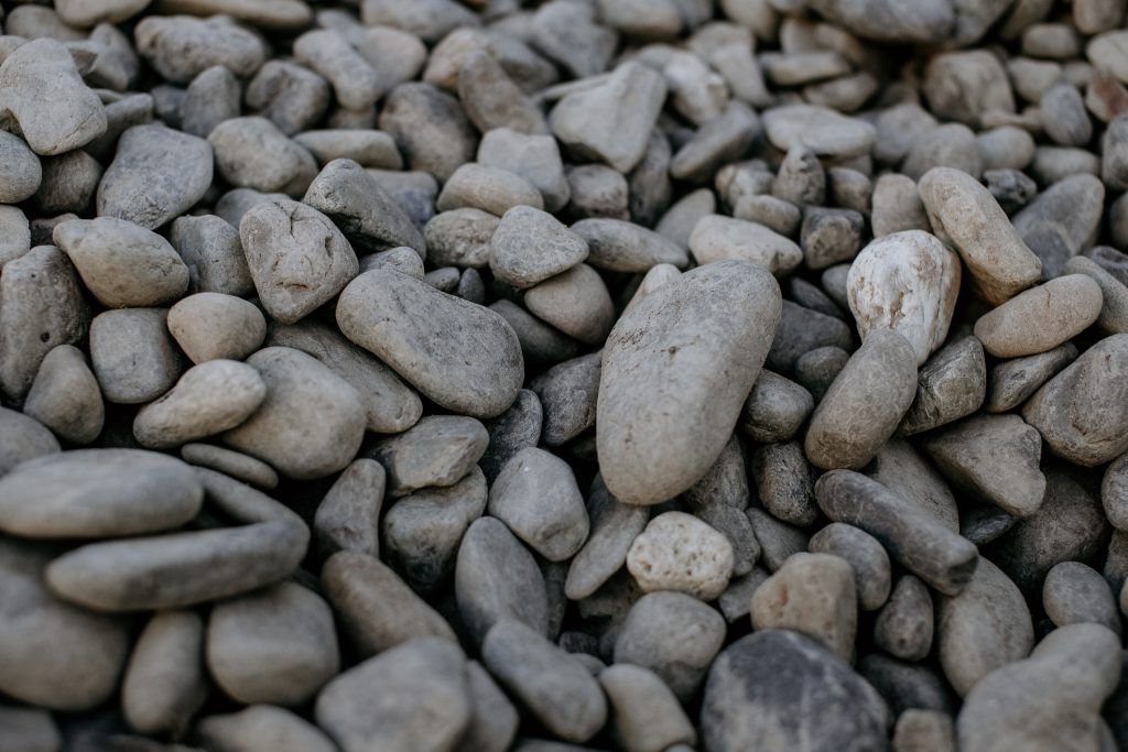A Pile of Rocks is Sitting on the Ground — Bonville Landscape Centre in Urunga, NSW