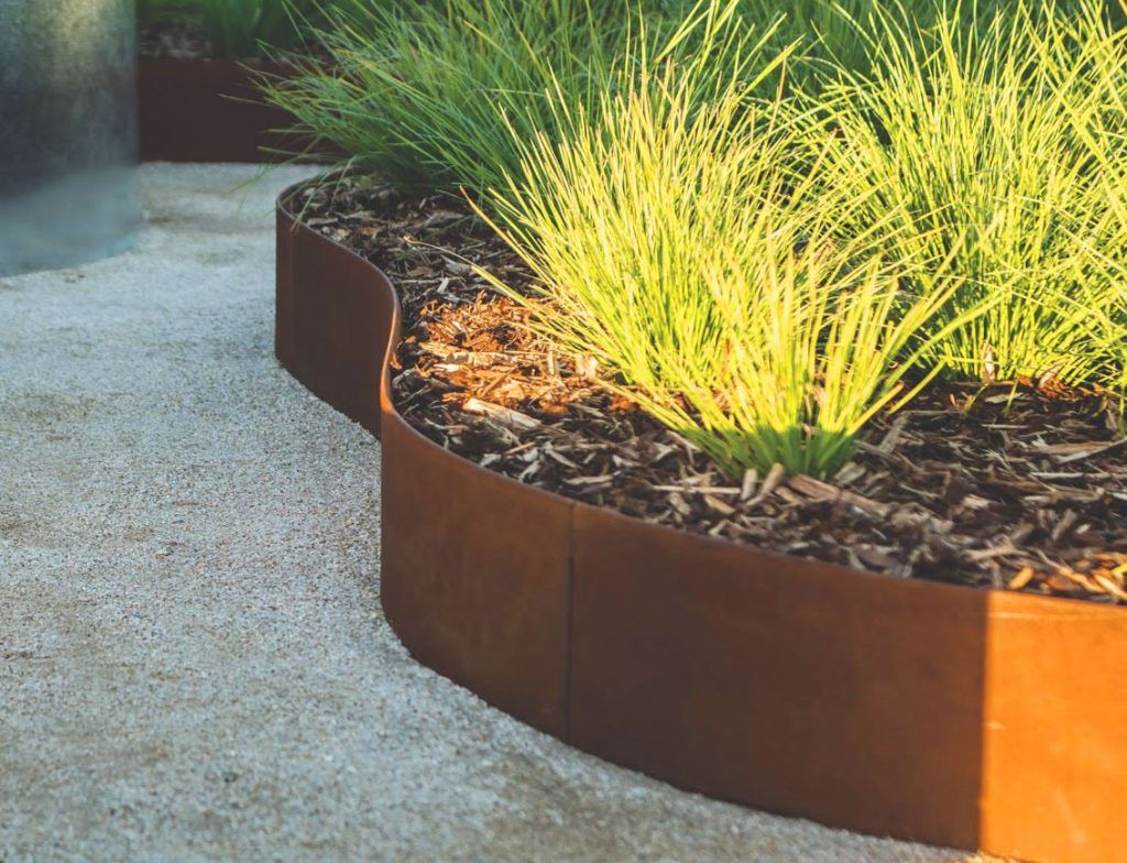 Metal Garden Edging — Bonville Landscape Centre in Bonville, NSW