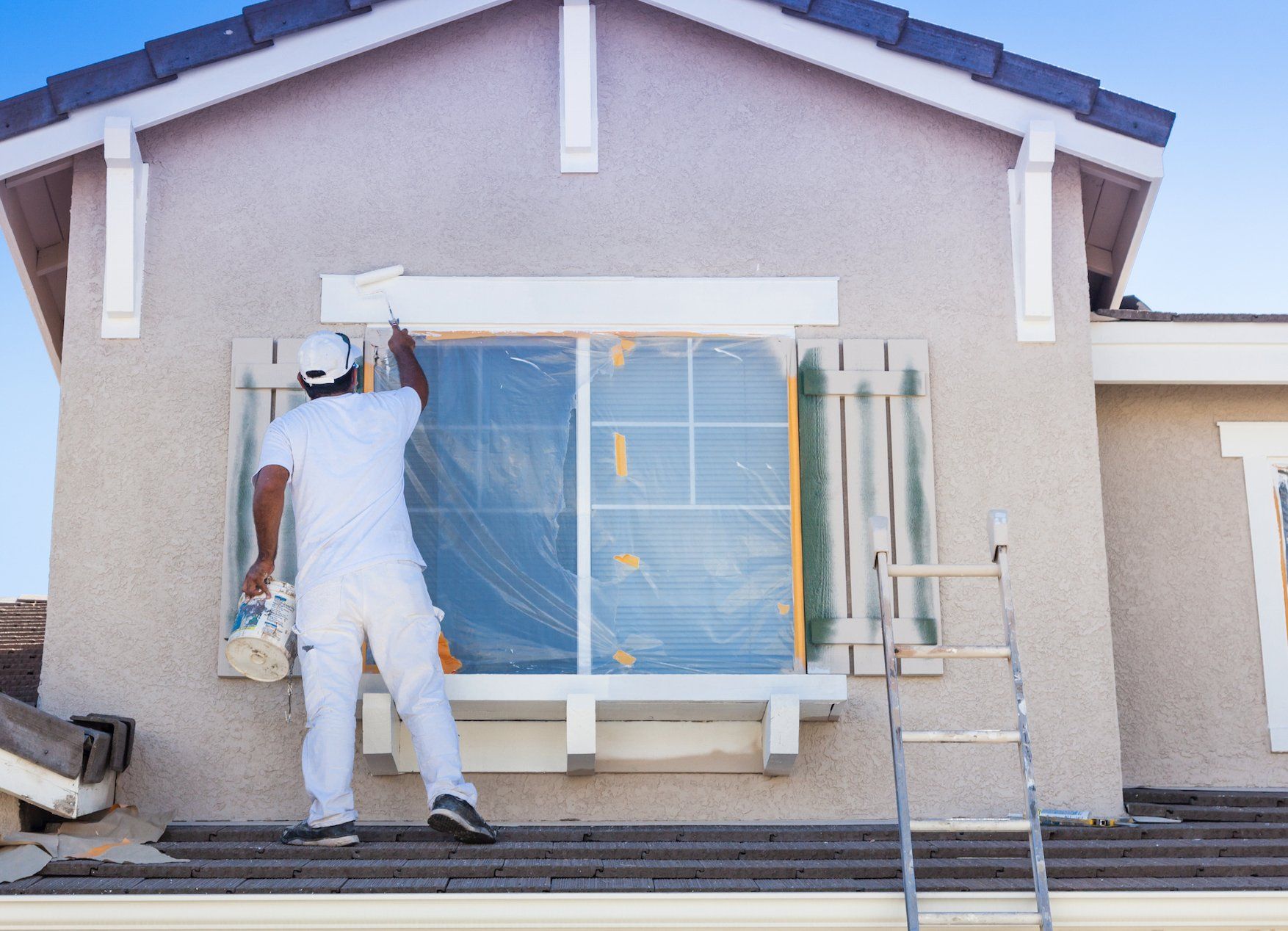 exterior house painting in Madison, Wi