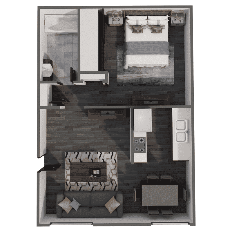 1 Bed | 1 Bath