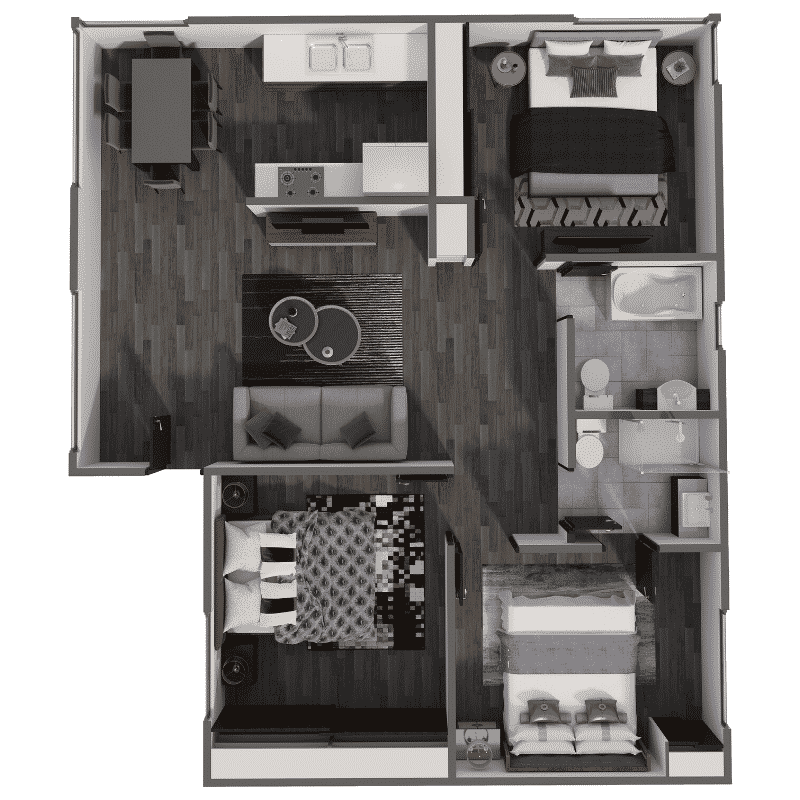 3 Bed | 2 Bath