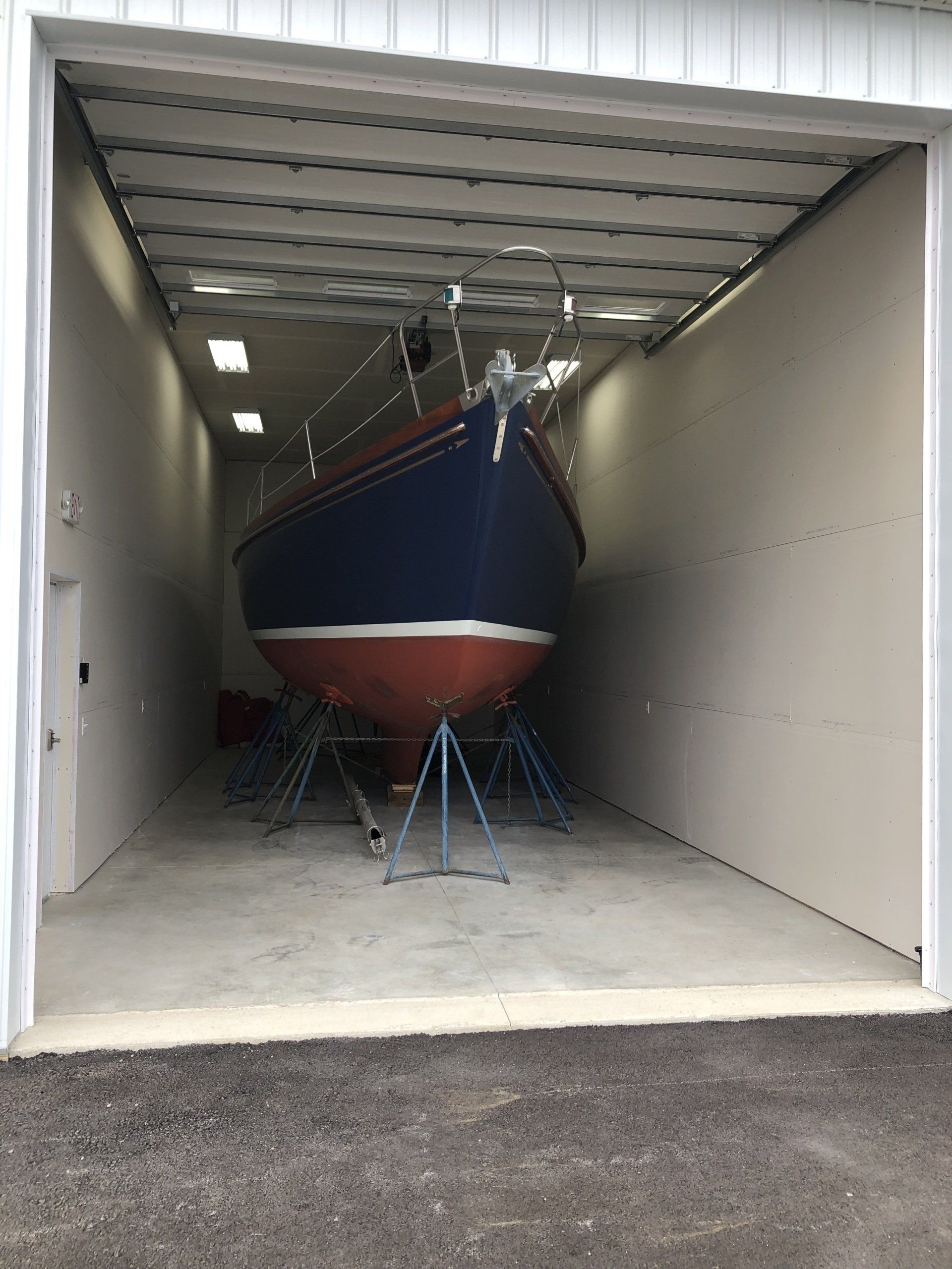 Sample boat storage at StorageCondos.com